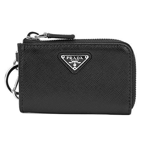 プラダ(PRADA) キーホルダー 2TT085 2AHF F0002 サフィアーノ トラベル ブラック 黒 [並行輸入品]