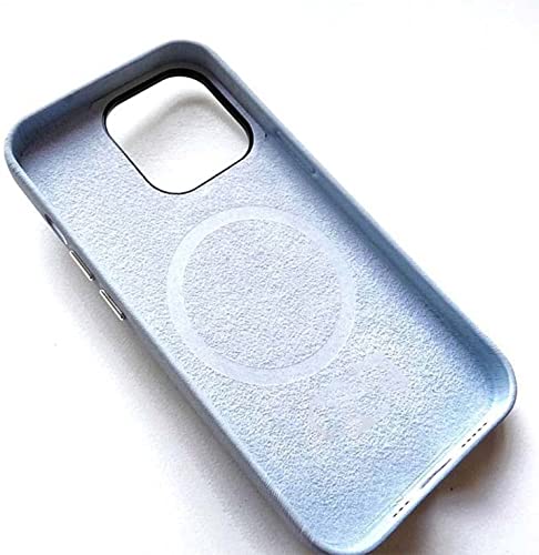 Coque arrière iPhone 13 Mini cuir véritable doublure microfibre GUMMMY gris - 4