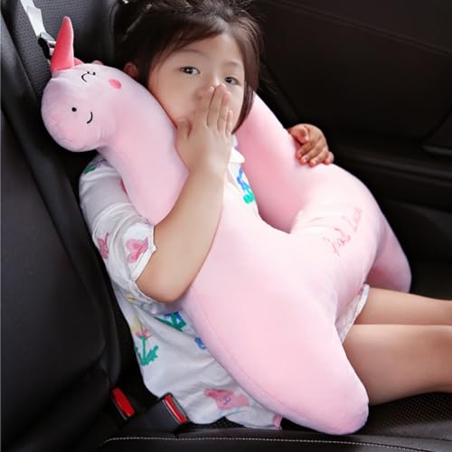 Almohada de viaje de algodón ajustable para niños miniatura 6