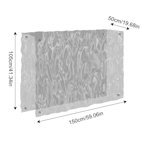 Housse séchoir à linge extérieur étanche en PVC anti-UV et poussière - 6