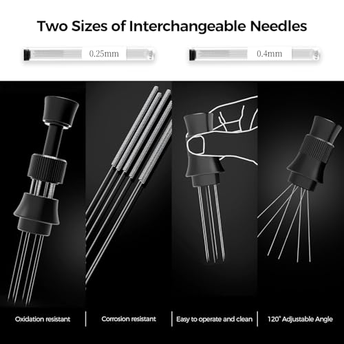 Image of IKAPE WDT Tools, Espresso Stirrer Distribution Tool, Tamper for Barista (51 /54 /58MM)