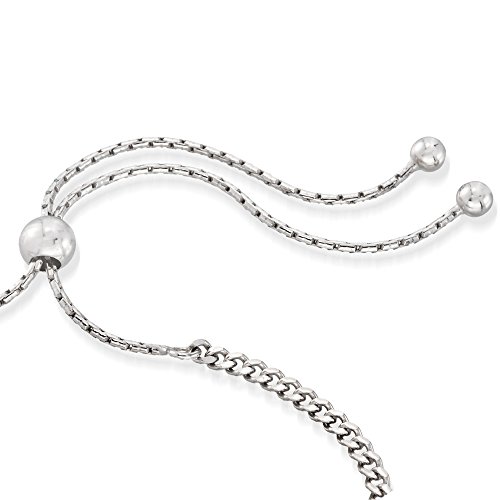 Ross-Simons Italian Sterling Silver Personalized Id Bolo Bracelet4