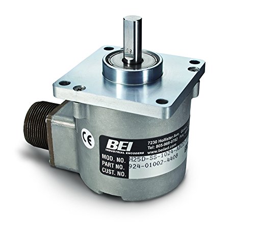 BEI Sensors 01002-7481 H25 Rotary Incremental Encoder, XH25D-SS-2048-ABZC-15V/V-SM18, Heavy Duty 2.5