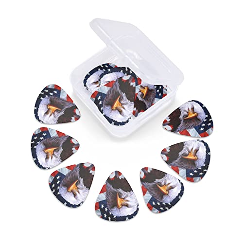 Pack de 12 médiators de guitare Bald Eagle pour guitare électrique Guitare acoustique Diverses guitares - Les Beatles, Paul McCartney, John Lennon, RIngo Starr, George Harrison Pack de 12 médiators de guitare Bald Eagle pour guitare électrique Guitare acoustique Diverses guitares – Image 6