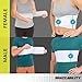 BraceAbility Rib Injury Binder Belt - Universal Brace for Men, Broken, Fractured, or Cracked Ribs, Cage Compression Wrap for Bruised Support, Sternum Injury Recovery (Fits 36”-58”)