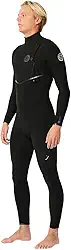 Long John Rip Curl E-Bomb E7 2/2mm Zip Free Black Cor:Preto;Tamanho:P