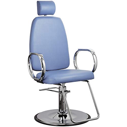 JMU Dental Patient Exam and X-Ray Chair, Professional Heavy Duty Adjustable Pneumatic Pump Medical Examination, Atlantis Blue