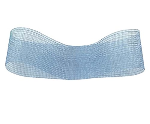 Ruban en organza transparent de 18 mm parfait pour les décors de mariage et fêtes