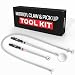 NoCry Pick-up Tool Set - includes Telescoping Inspection Mirror, Flexible Claw Grabber and Extendable Magnet Pick-up Tool