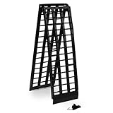 Titan Ramps 9' Heavy-Duty 4-Beam Arched Motorcycle Loading Ramp - 1,000 lb. Capacity