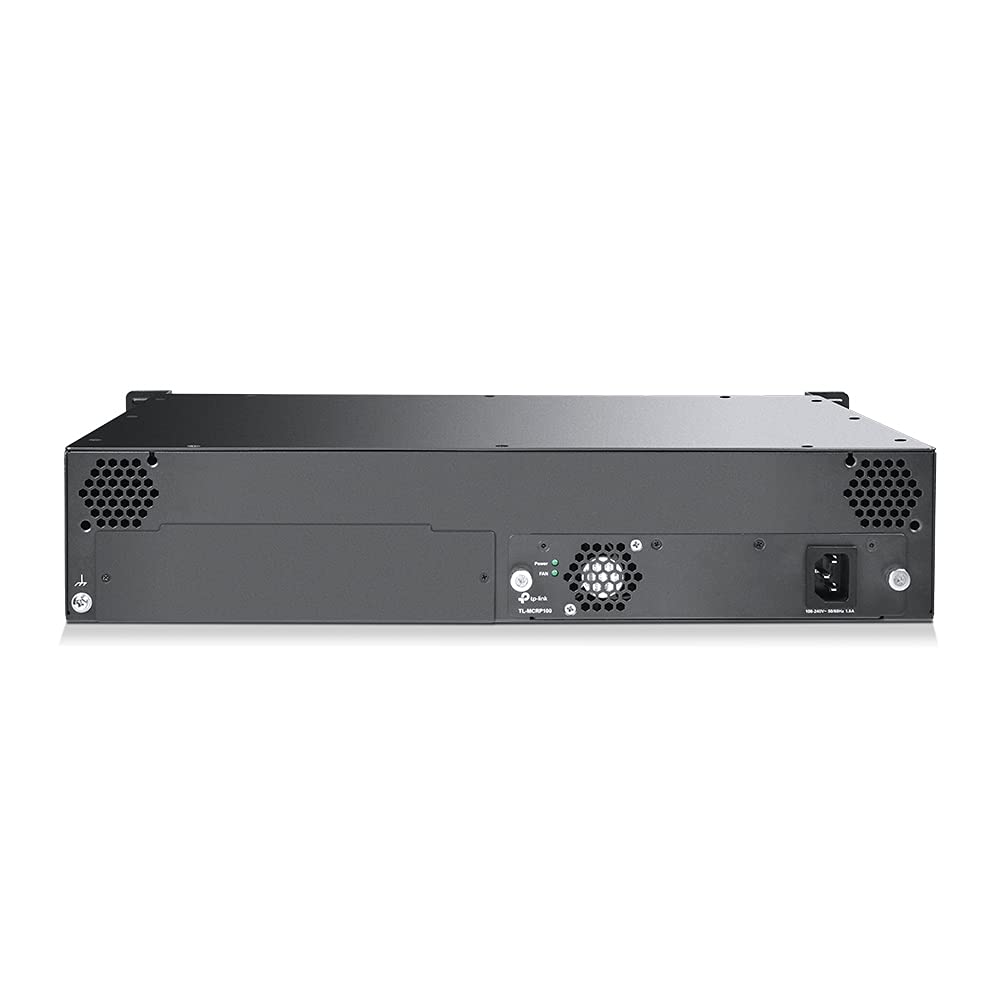 TP-Link TL-FC1420 | Compatible avec Les convertisseurs de média TP-Link FC Series | Châssis monté en Rack 14 Voies | Alimentation redondante en Option | remplaçable à Chaud | 2 Ventilateurs pour la