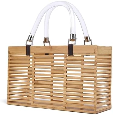 Amazon | [XILIT] かごバッグ 竹かご バッグ 竹製バッグ トートバッグ