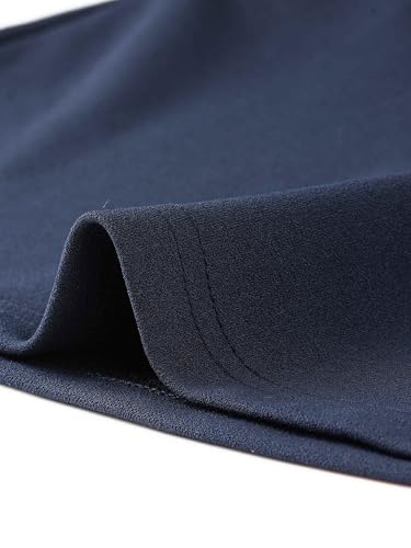 Allegra K Work Dresses for Women 2025 Knee Length Short Sleeve Business Casual Bodycon Sheath Dress 5