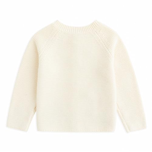 Curipeer Toddler Girls Cardigans Long Sleeve Button Closure Blue Knit Sweaters Outfits with Pockets2