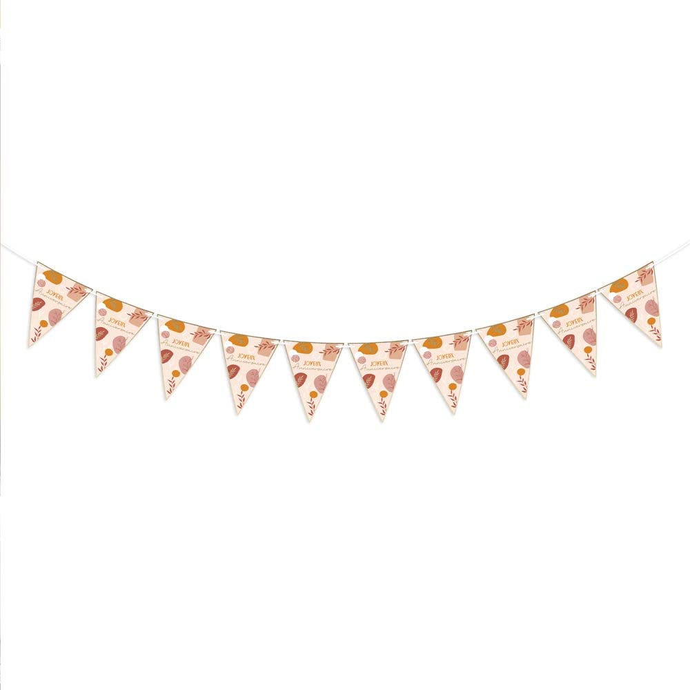 STC Terracotta Bunting, Multicolored, 24