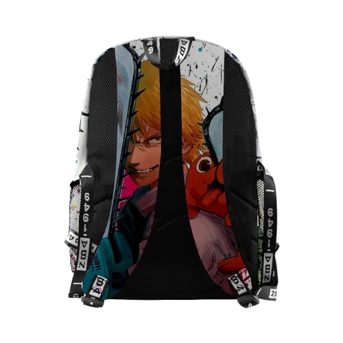 Anime Chainsaw Man Backpack Denji Daypack Laptop Bag 3D Printing Student Bag School Bag 182