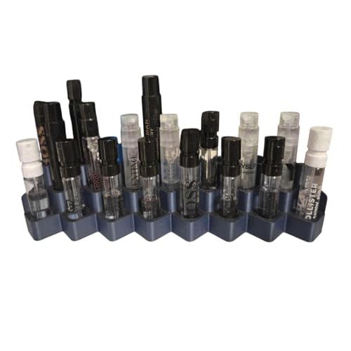 Suporte Organizador de Amostras de Perfume(Laranja)