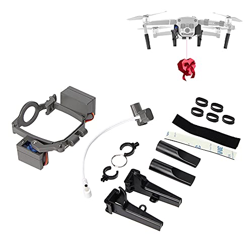 Mavic 2 Airdropper Payload Transport Delivery Device, Drone Gift Rescue Supplies Fishing Line Release and Drop Device for DJI Mavic 2 Pro/Zoom Accessories