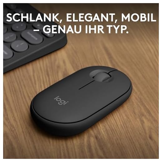 Logitech Pebble Mouse 2 M350s grafit