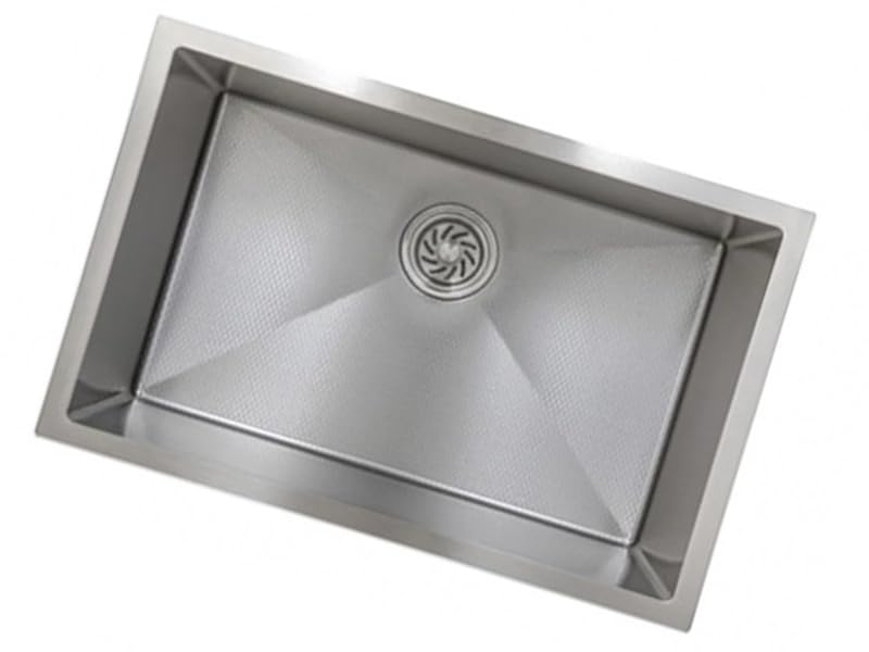 THOISEWELT® 304"Stainless Steel Honeycomb Kitchen Sink Wash Basin Undermounted Dack Mounted 24 x 18 Inches