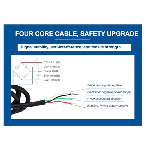 Celda de carga de 3KG y transductor de peso digital para báscula 5