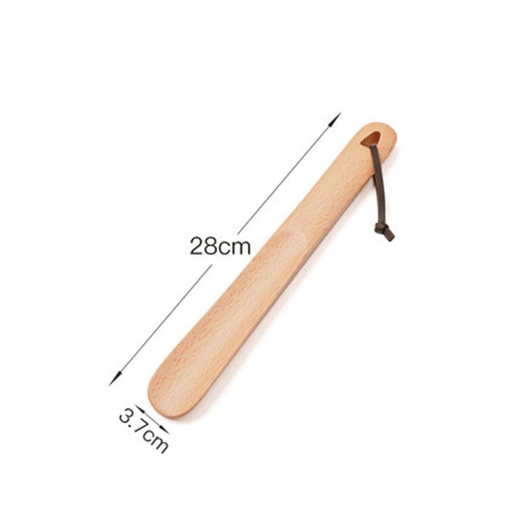 Calzador de Madera con Mango Largo ，Calzador(Primary 28cm)