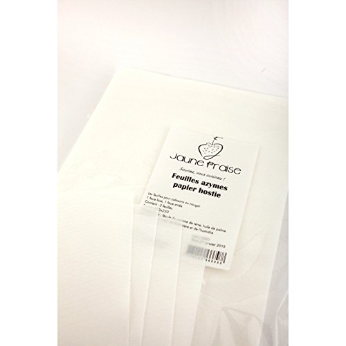 Azyme - Feuille spécial Nougat Strié (x50)