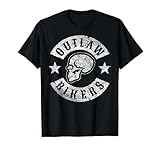 outlaw biker mini series Moto Biker Skull Crâne Rocker Fête des pères Fête des pères Homme Cadeau Papa Homme Moto Moto Moto Chopper Biker Custom Motos Bobber Mafia Cruiser Liberté Rebelle Gangster Hommes
