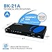 OREI 8K HDMI 2.1 Switch 4K@120hz Switcher 2 in 1 Out, with Audio Extraction 48Gbps Bandwidth, Ideal for Gaming and Streaming (BK-21A)