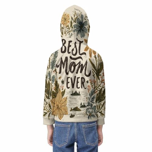 Sweat à capuche enfant pull manches longues motif dessin animé - 6