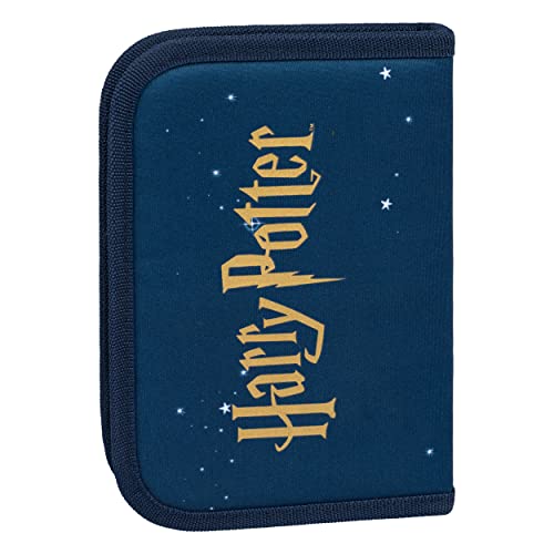 Baagl Harry Potter Hogwarts Pencil Case - Spacious, Durable, Unisex Case for School Stationery - Zipper, Polyester, 20.5 x 13.5 x 4 cm - Image 2