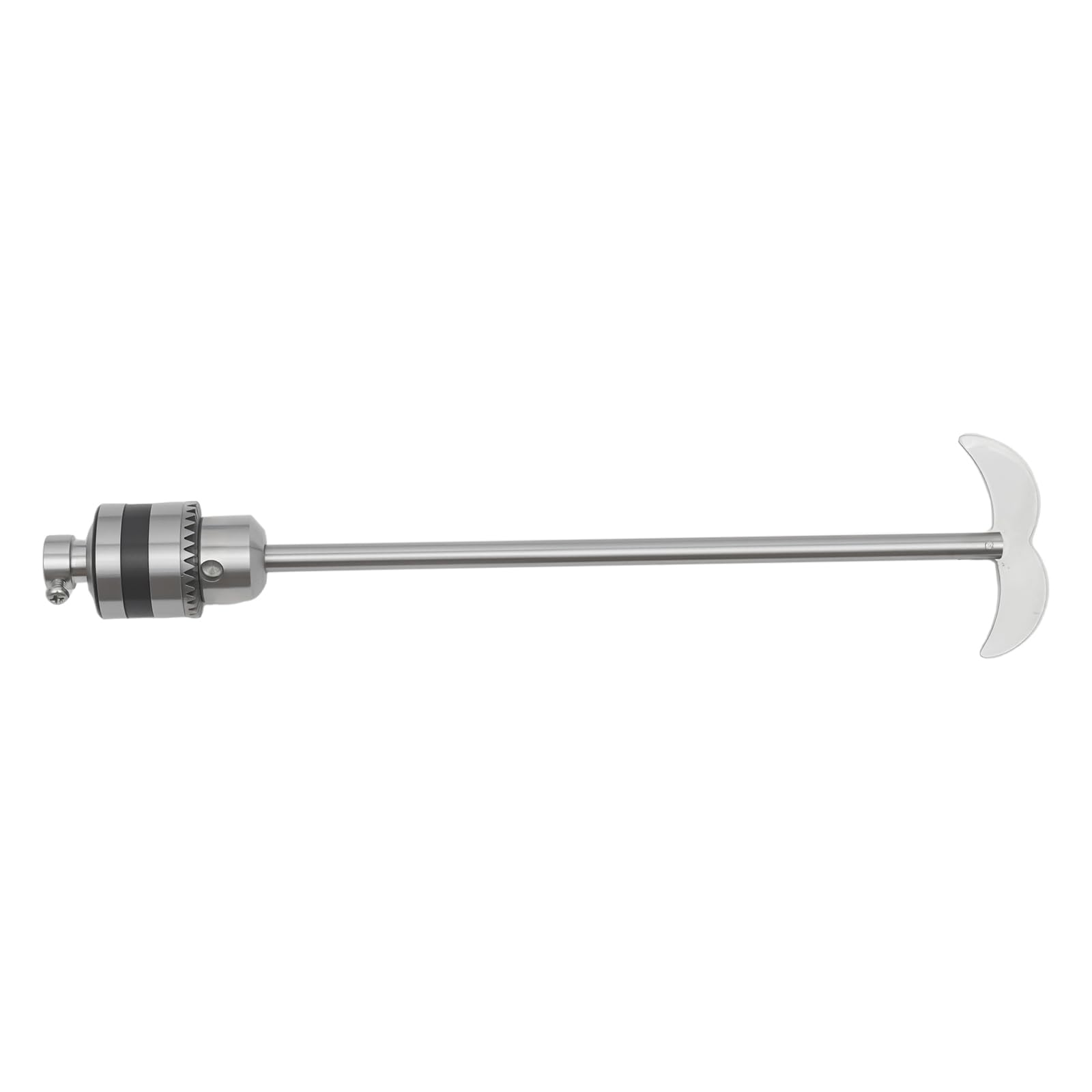 Mélangeur électrique Overhead 200 W avec fonction minuterie, 2600 tr/min, vitesse de mélange réglable, mélangeur de laboratoire 220 V, moteur DC, 20,5 x 14 x 60 cm