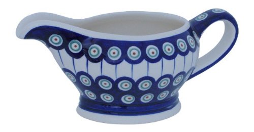 Saucière Bunzlauer Keramik 0,45L Motif 8 en céramique polonaise
