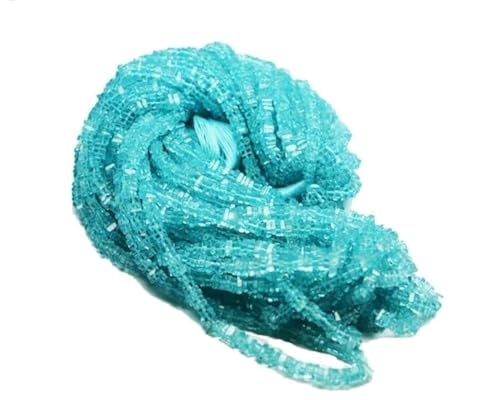 Apatite bleue heishi perles naturelles 3.5mm rang pour fil de collier - 2