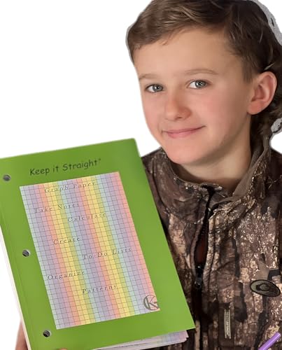 Papier quadrillé Keep it Straight pastel pour notes claires - 3