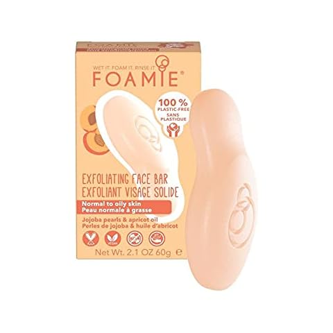 Jabón facial Foamie con granos de jojoba y aceite de semilla de albaricoque Cover