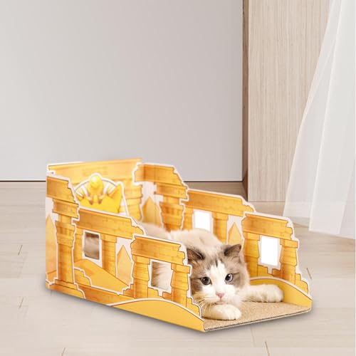 perfk Alfombrilla para rascar Gatos, Protector de Muebles para Gatos pequeños y medianos, Protege la Alfombra y el sofá, Almohadilla para rascar el Suelo, - imagen 6