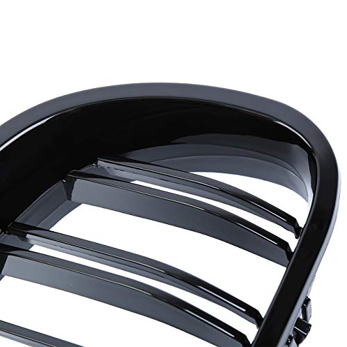 Honhill Grill frontale Nero lucido Dual Line