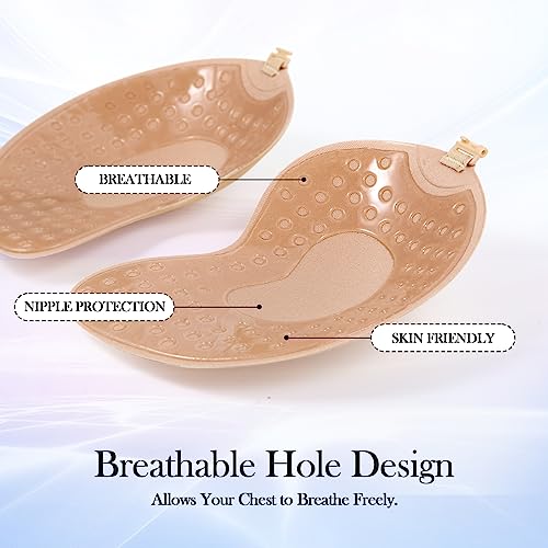 Lahiiyaa B-9/9 Push Up Sticky Bra Adhesive Bra Strapless Backless Bra thumb #5
