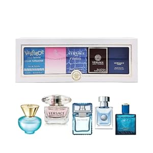 Versace Miniatures Collection by Versace for Unisex – 5 Pc Mini Gift Set