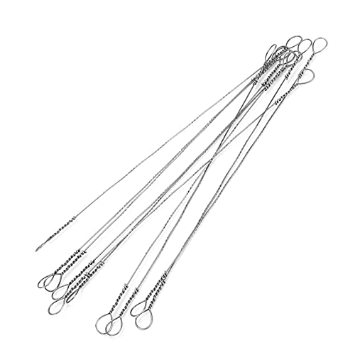 Srliya 10 Peças Lâmina de Serra de Fio de Aço de Alto Carbono Mini Tiras de Corte de Madeira Substit