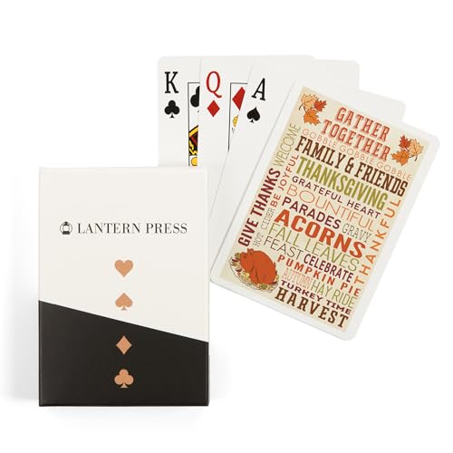 Baraja de Poker Gather Together Thanksgiving 52 Cartas