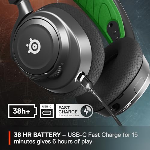 Image of SteelSeries Arctis Nova 7X Wireless Multi-Platform Gaming Headset Bundle - Destiny 2: The Final Shape Edition - in-Game Items - 2.4GHz + Mixable Bluetooth - 38Hr USB-C Battery - Xbox, PC, PlayStation