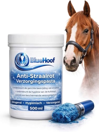 WIRSCHDA Living BlueHoof Strahlfäule Paste für Pferde Hufpflege gegen Strahlfäule & Hufprobleme trocknend & pflegend 250 ml