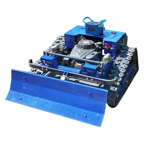 AIWEIYA Tosaerba radiocomandato 4WD, altezza di taglio 2 – 15 cm – robot tosaerba 100% pendenza (45°) – (modèle avec)