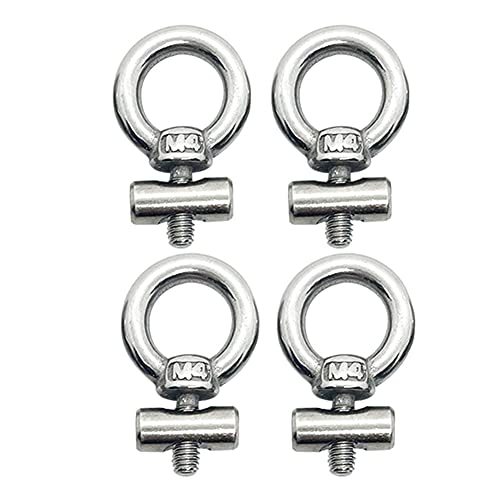 Aoibeely 4 topes de acero inoxidable para toldo, multiusos, para caravanas, autocaravanas, autocaravanas, etc Cover