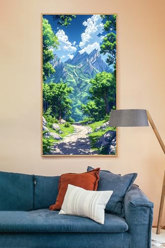 Cuadros de decoración para salón modernos con diseño de pedrería 5D 5
