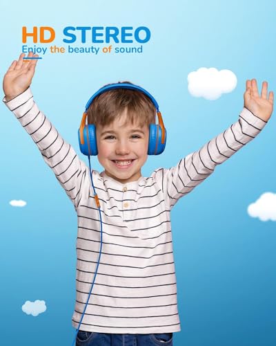 Awatrue Kids Headphones Wired Toddler Headphones with Microphone AT2 の商品画像 5