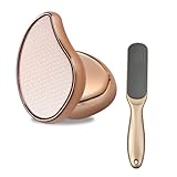 XFSRG 2 in1 Nano Glas Hornhautentferner Hochwirksame Hornhautfeile Pediküre für Füsse Hornhaut...