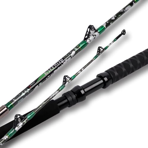 Fiblink 2-Piece Trolling Fishing Rod